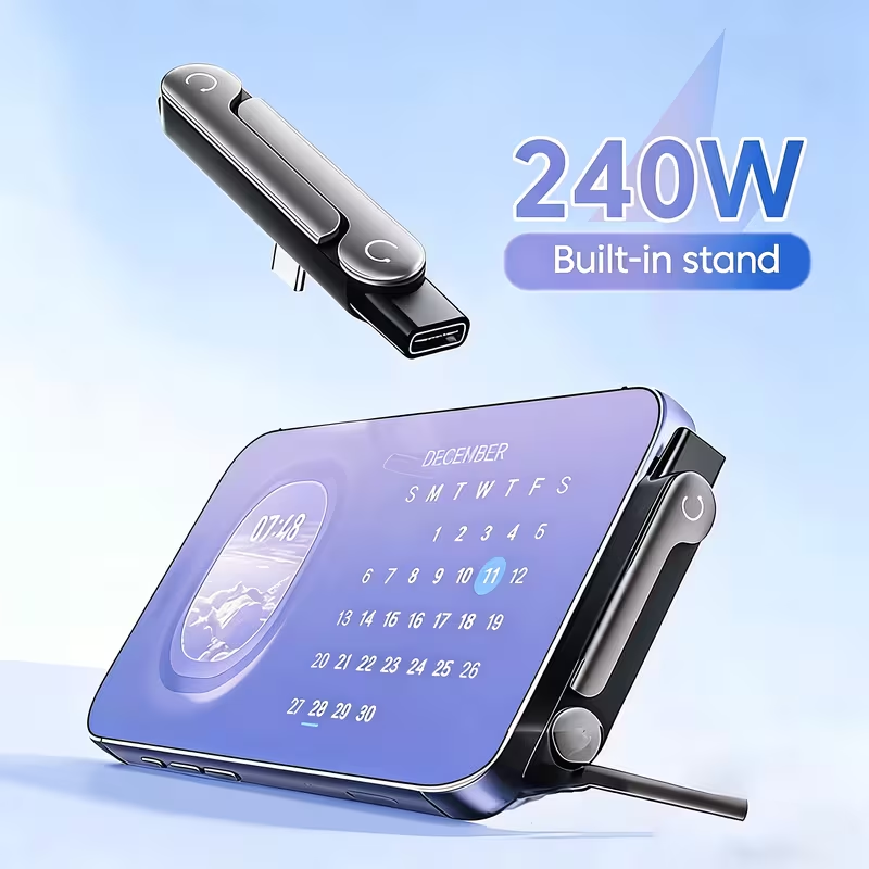 240W Type C Adapter Fast Charg - Mini Electronics Gadgets ulasan dan harga