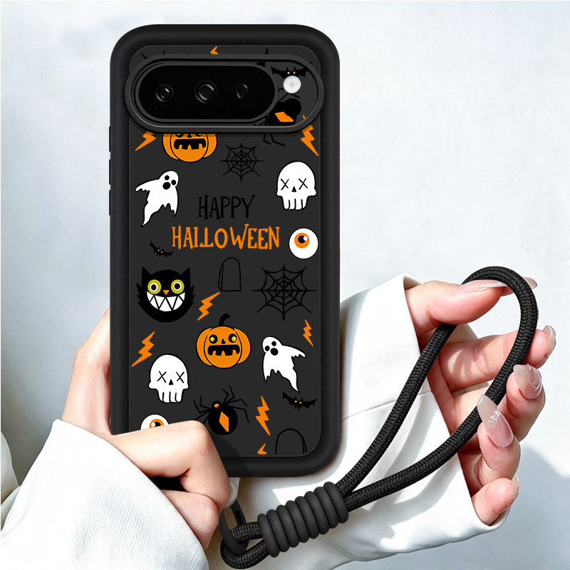 Cartoon Halloween Pattern Lany - Google Pixel 9 ulasan dan harga