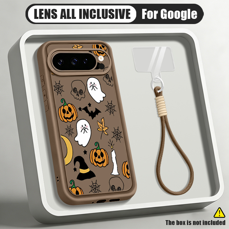 Cartoon Halloween Pattern Lany - Google Pixel 9 ulasan dan harga