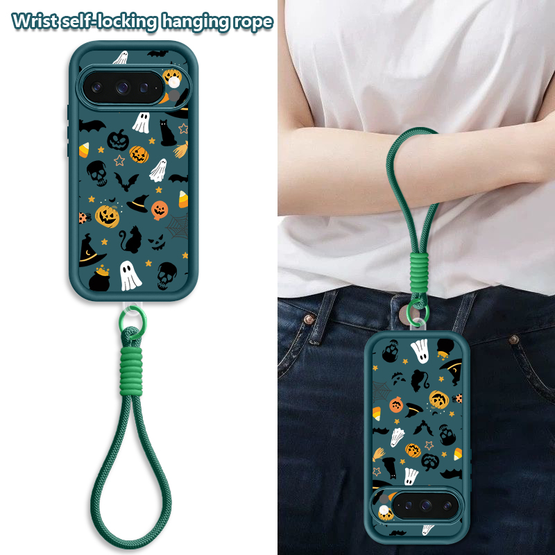 Cartoon Halloween Pattern Lany - Google Pixel 9 ulasan dan harga