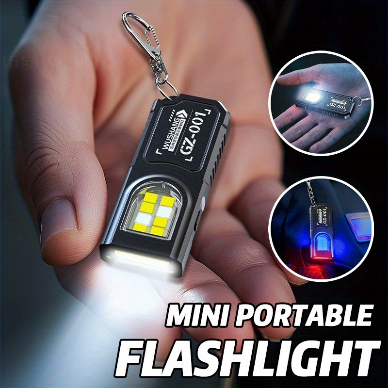 Powerful Mini COB LED Keychain - Mini Electronics Gadgets ulasan dan harga
