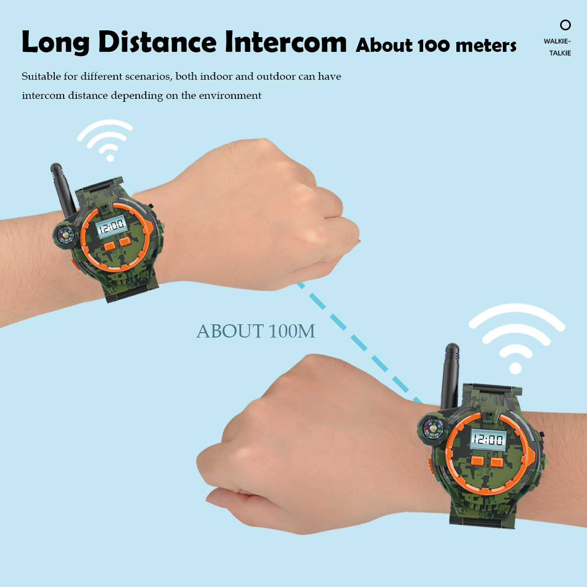 2Pcs Electronic Walkie Talkie  - Electronics And Gadgets With Y ulasan dan harga
