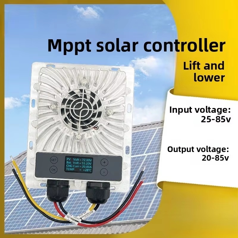 EMX20A 20A MPPT Auto Buck Boos - Solar Powered Charger ulasan dan harga