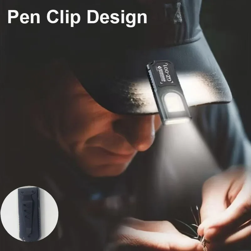 Portable Keychain LED COB Flas - Mini Electronics Gadgets ulasan dan harga