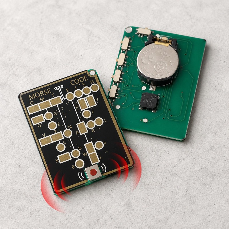 Pocket Portable Morse Code Tra - Electronics And Gadgets With Y ulasan dan harga