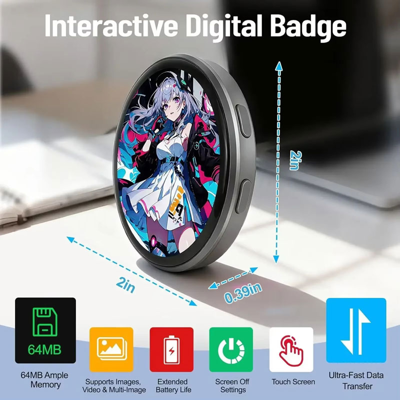 New HD Digital Badge with Elec - Electronics And Gadgets With Y ulasan dan harga